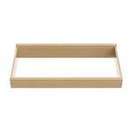 driftwood changing topper top view