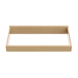 driftwood changing topper top view