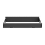 gray changing topper