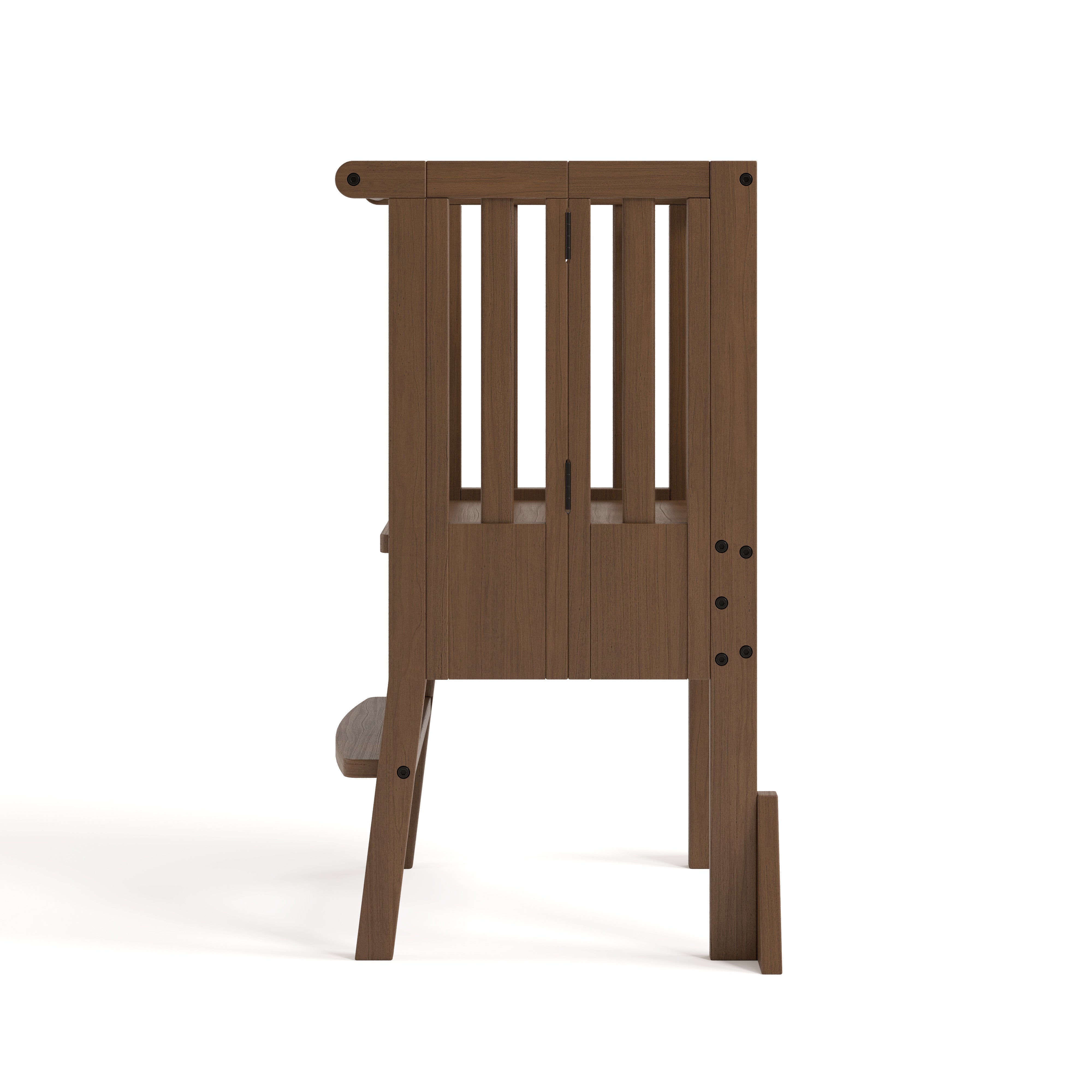 toddler hazelnut step stool side view
