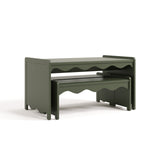 Storkcraft Casablanca Kids Activity Table and Bench Set in Olive