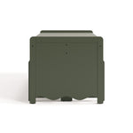 Storkcraft Casablanca Kids Activity Table and Bench Set in Olive