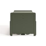 Storkcraft Casablanca Kids Activity Table and Bench Set in Olive