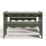 Storkcraft Casablanca Kids Activity Table and Bench Set in Olive