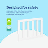 Graco toddler guardrail slats white certifications callout
