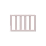 Toddler blush guardrail slats front view