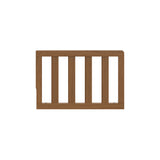 Graco toddler guardrail slats hazelnut front view