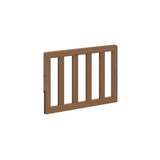 Graco toddler guardrail slats hazelnut angle view