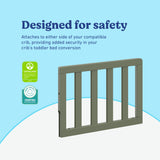 Olive toddler safety guardrail slats certifications callout