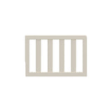 Graco toddler guardrail slats frosted oat front view