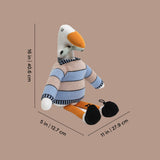 AJ the Stork Plush Toy Dimension image