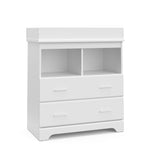 Storkcraft® Brookside 2 Drawer Chest with Changing Topper.