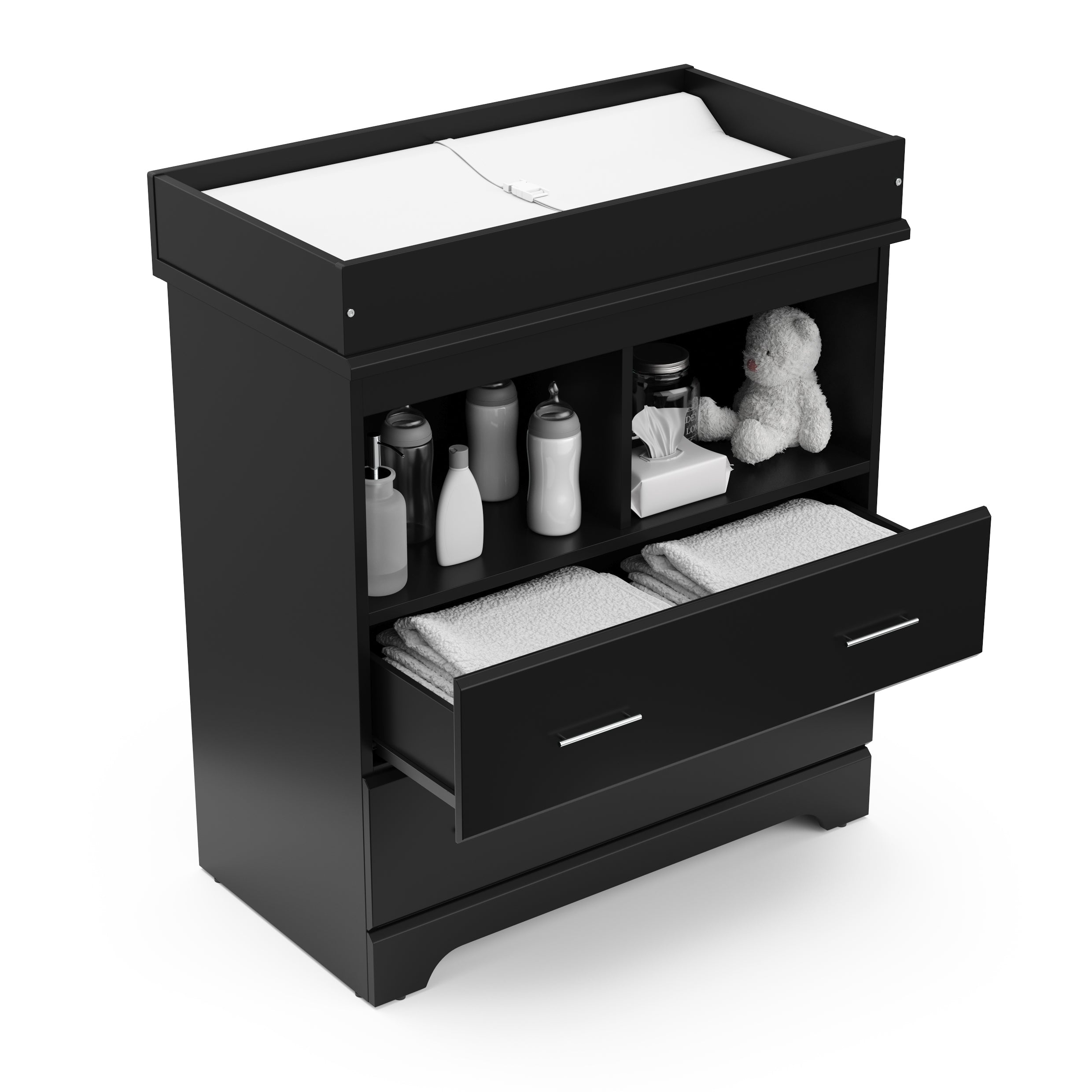 Storkcraft® Brookside 2 Drawer Chest with Changing Topper.