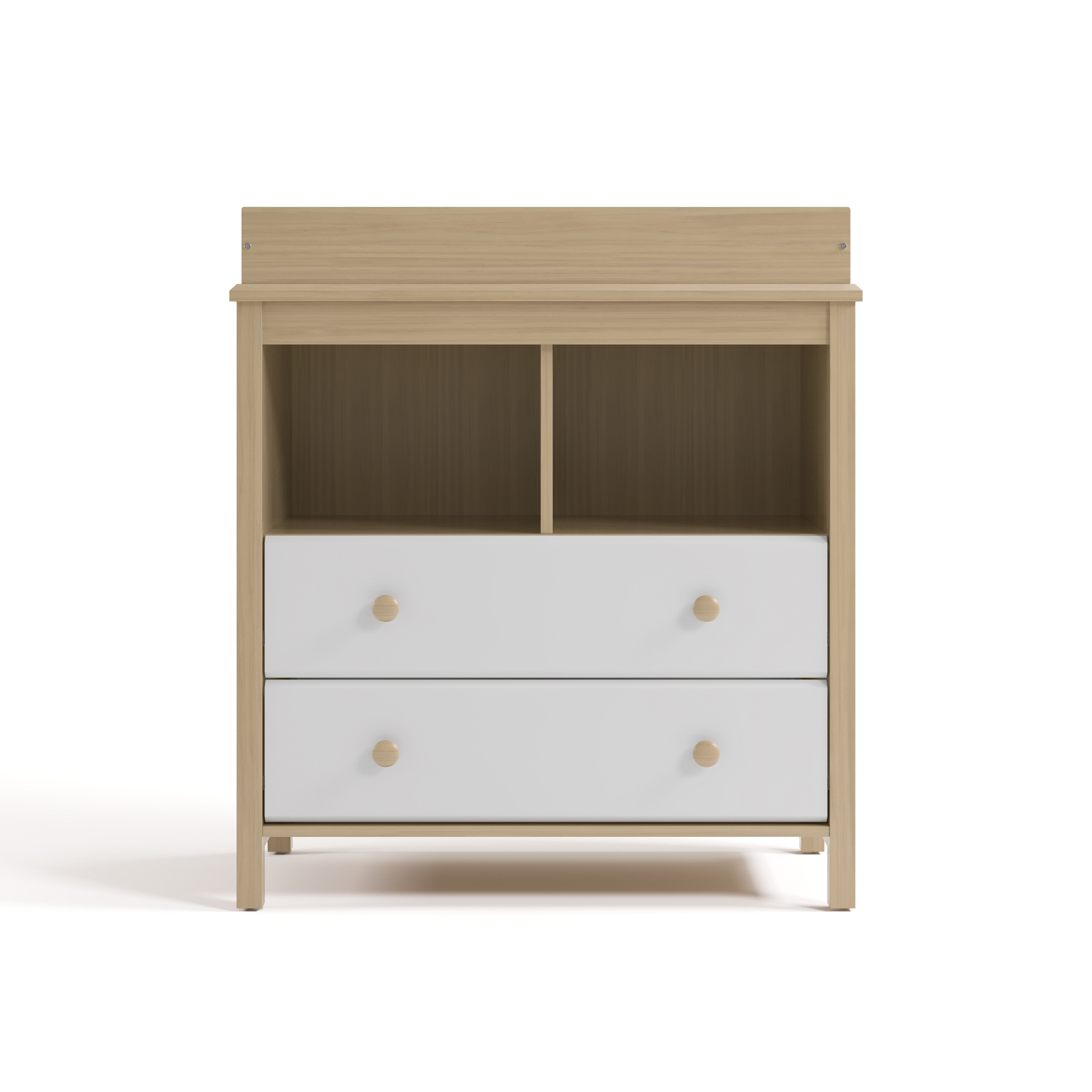Storkcraft® Alpine 2 Drawer Chest with Removable Changing Topper.