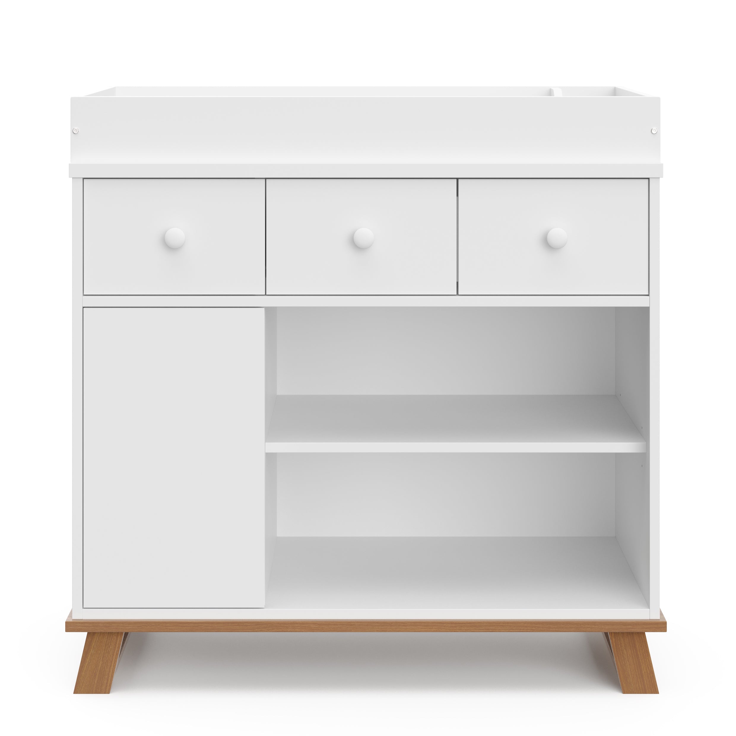 Storkcraft® Modern Nursery Changing Table Dresser.