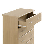 Brookside driftwood 4 drawer dresser close up of top drawer open