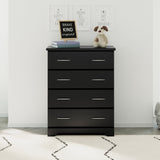 espresso 4 drawer chest in nursery