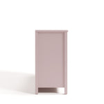 Alpine blush 6 drawer dresser side view