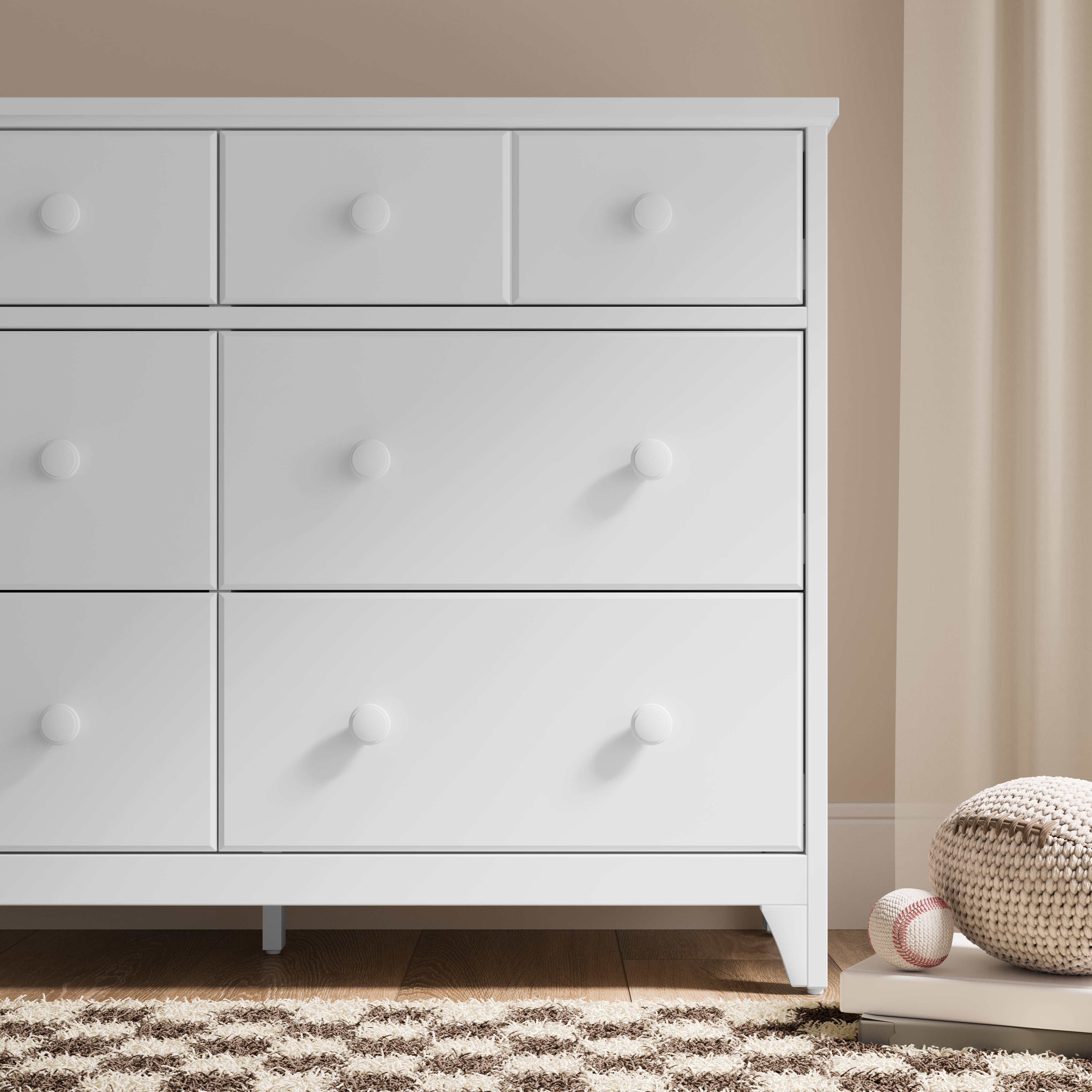 Storkcraft® Moss 6 Drawer Double Dresser.