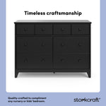 Moss black 6 drawer dresser style callout