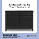Moss black 6 drawer dresser style callout
