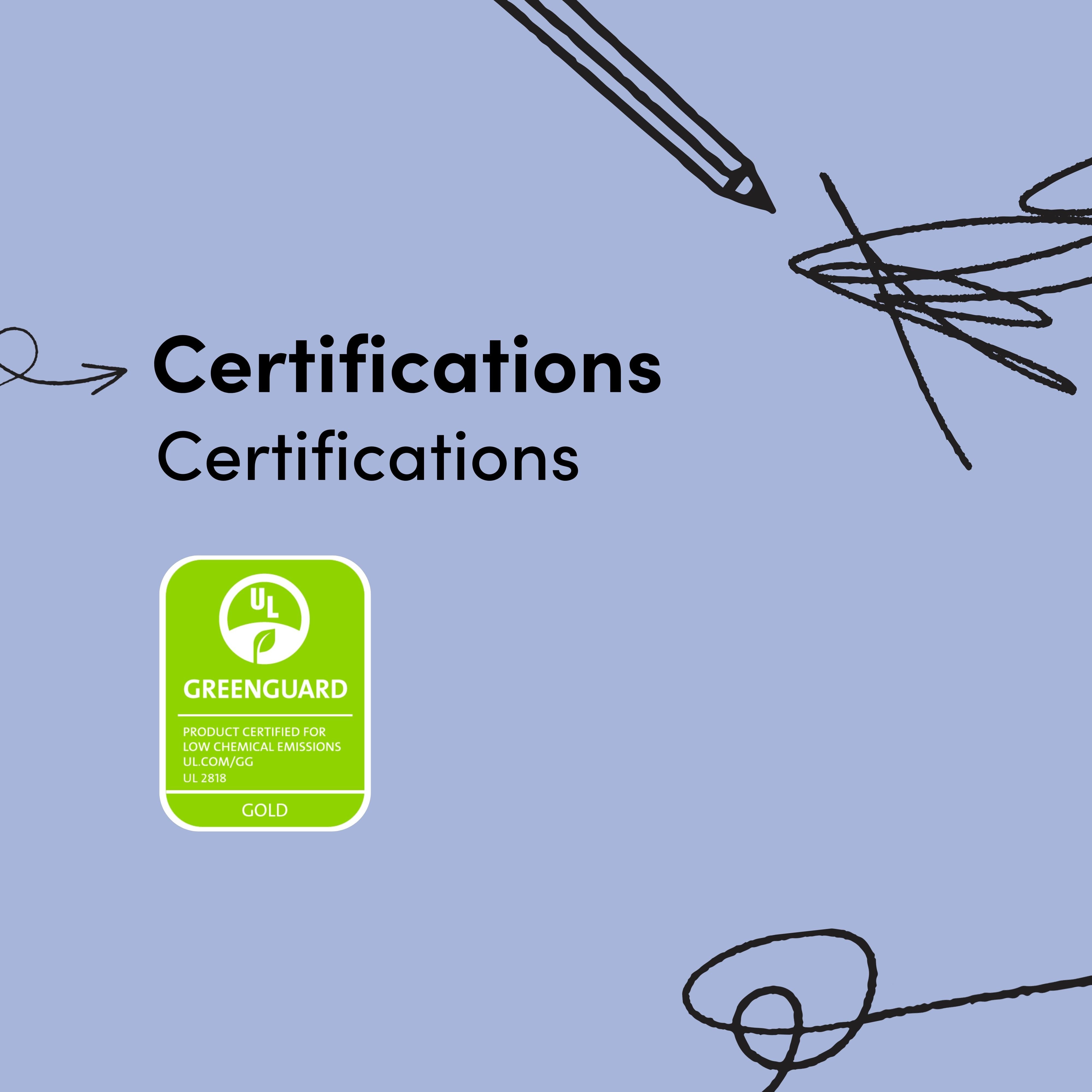 Moss 6 drawer dresser certifications