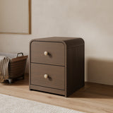 Santos hazelnut  2 drawer nightstand in kids room