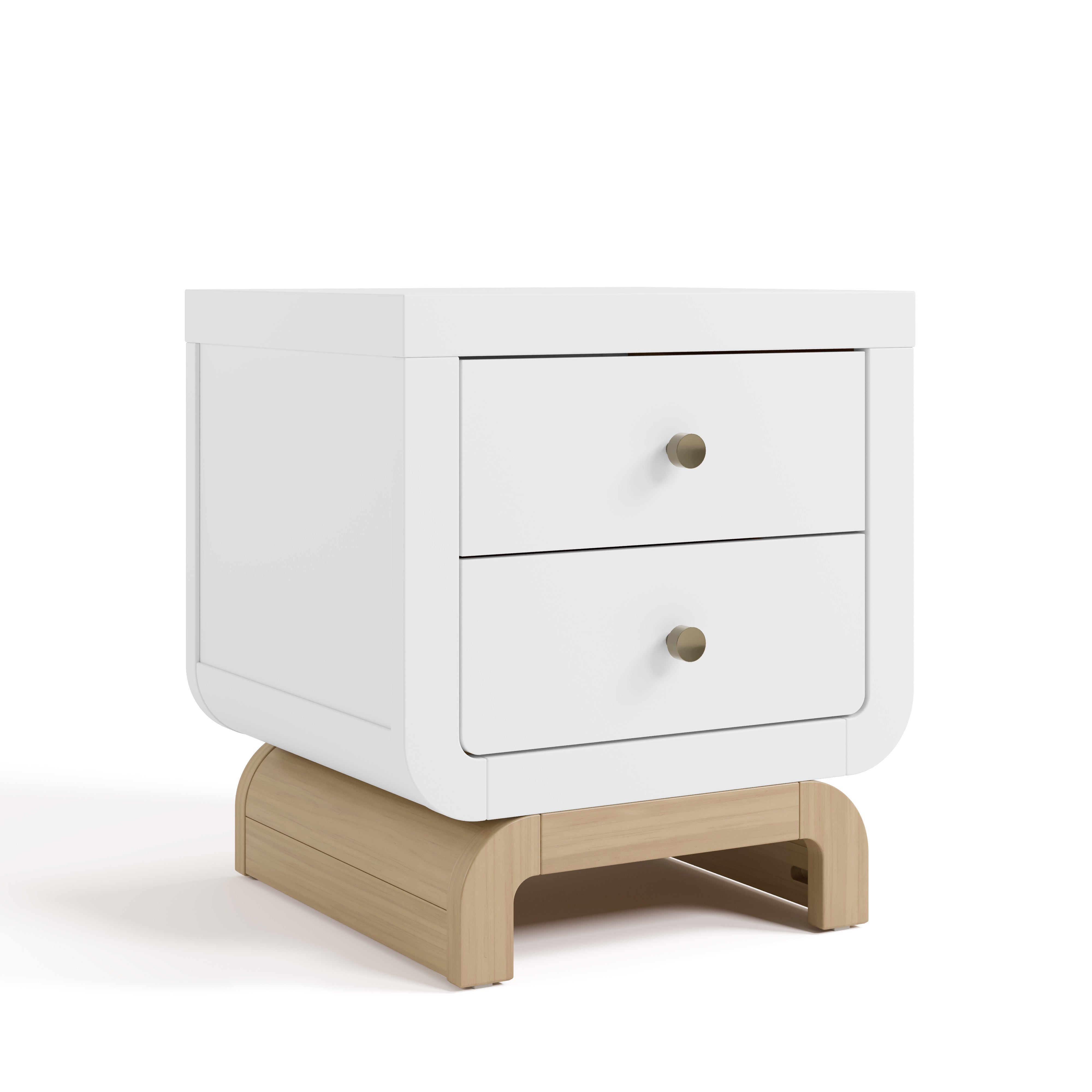 Storkcraft® Santorini® 2 Drawer Nightstand.