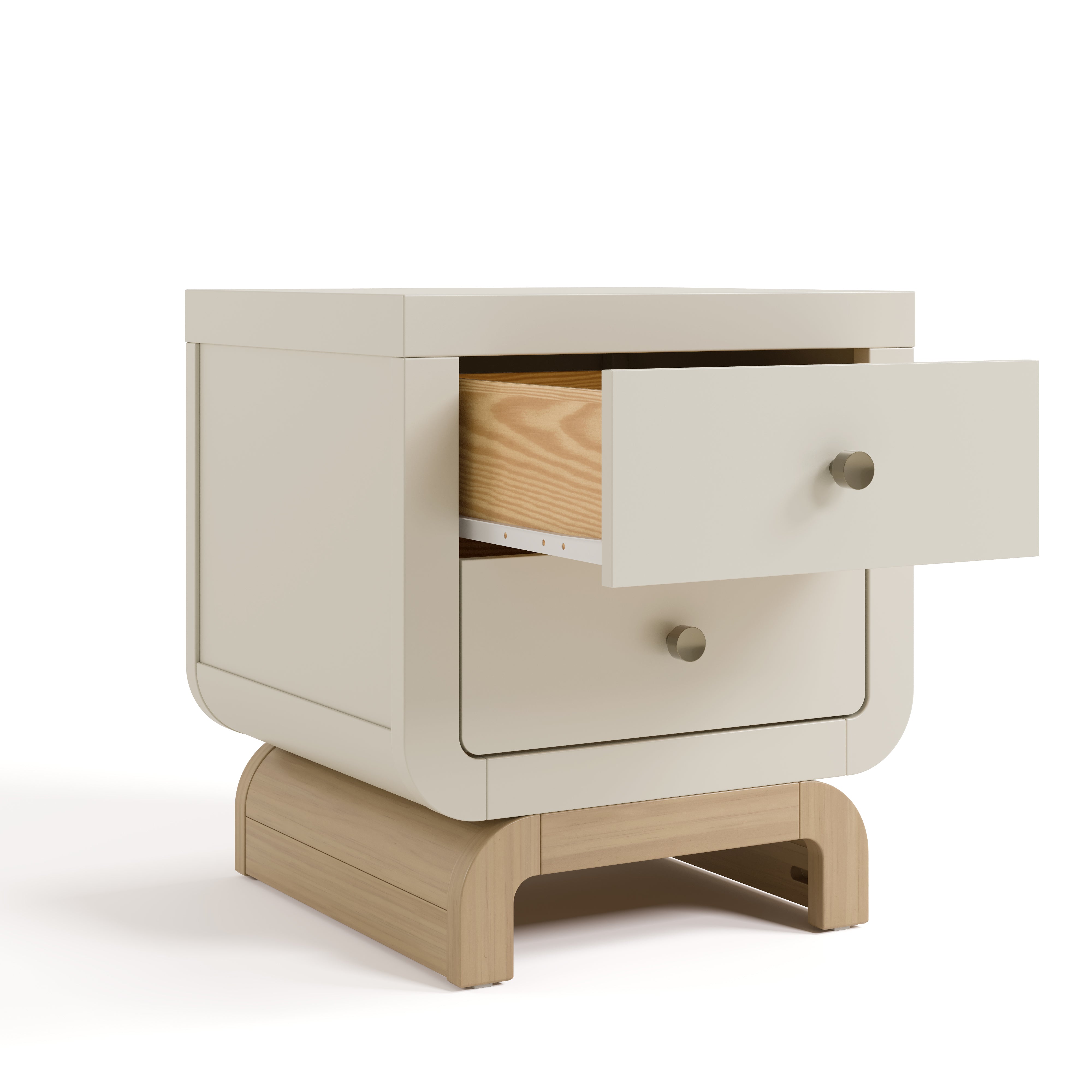 Storkcraft® Santorini® 2 Drawer Nightstand.