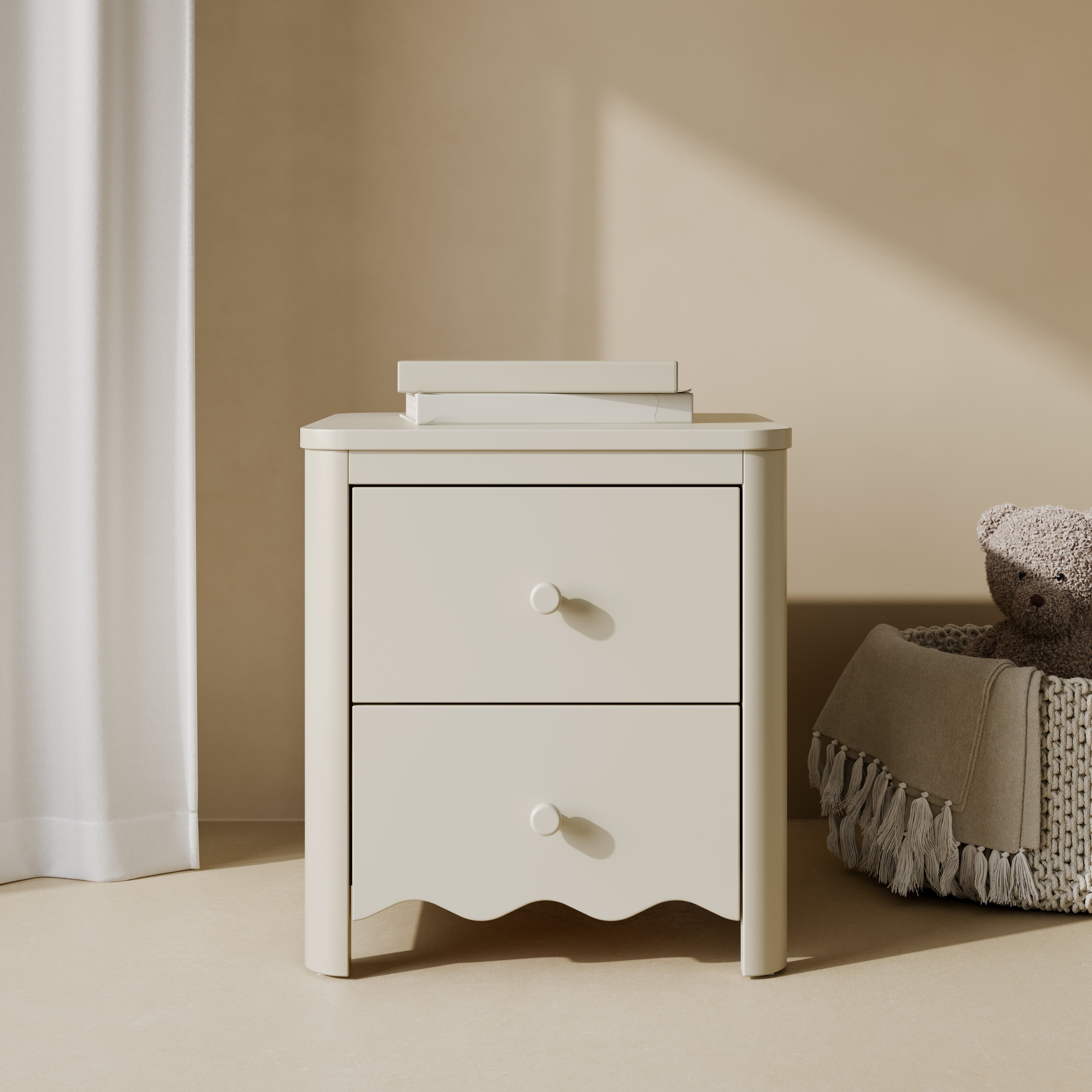 Storkcraft® Casablanca™ 2 Drawer Nightstand.