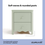 Casablanca sage 2 drawer nightstand style callout