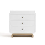 Storkcraft® Santorini® 3 Drawer Chest with Removable Changing Topper front view