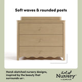 Casablanca driftwood 3 drawer chest with changing topper style callout