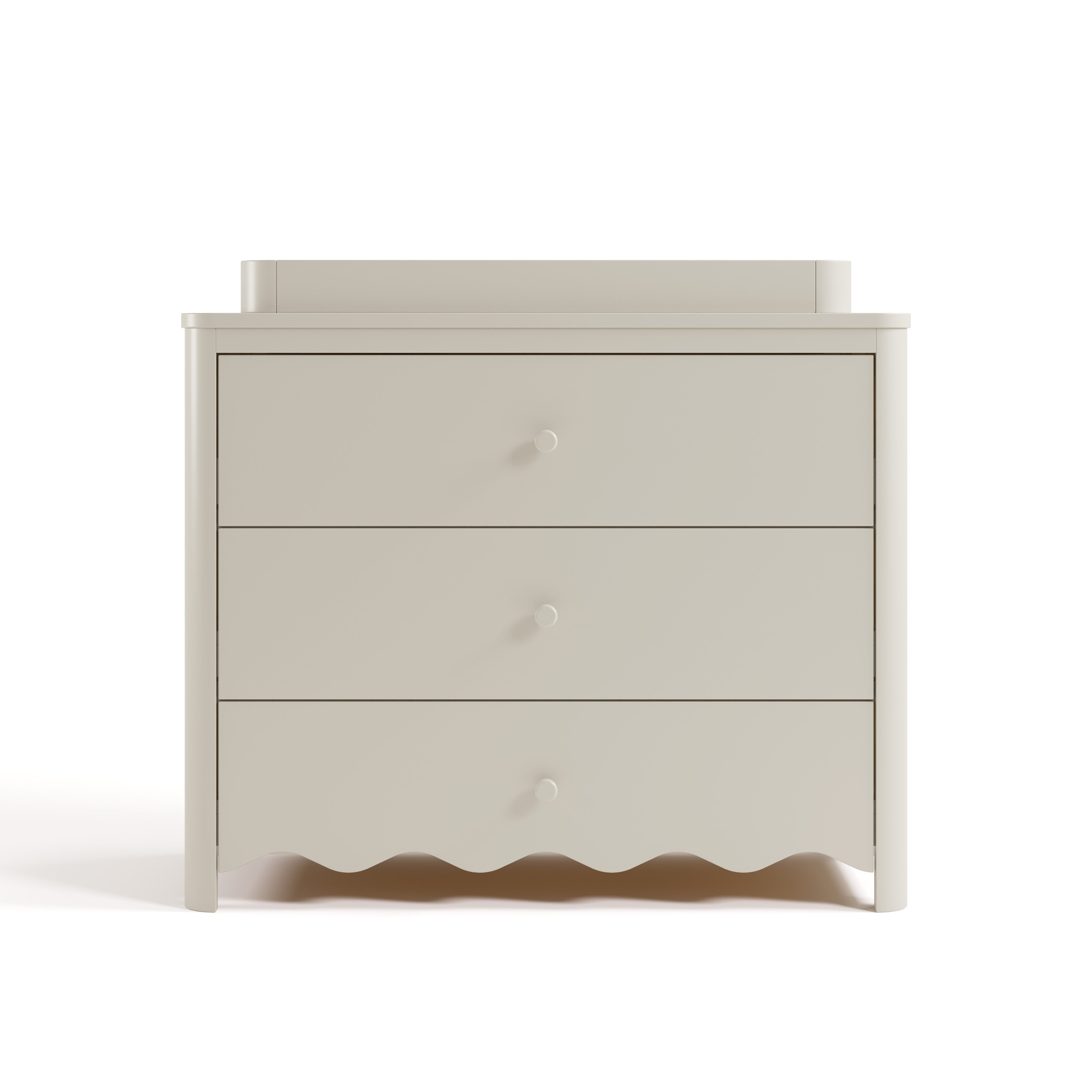 Storkcraft® Casablanca™ 3 Drawer Chest with Removable Changing Table Topper.