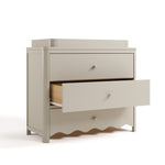 Storkcraft® Casablanca™ 3 Drawer Chest with Removable Changing Table Topper.