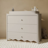 Storkcraft® Casablanca™ 3 Drawer Chest with Removable Changing Table Topper.