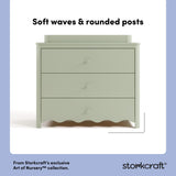 Casablanca sage 3 drawer chest with changing topper style callout