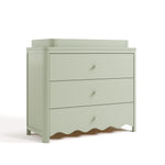 Storkcraft® Casablanca™ 3 Drawer Chest with Removable Changing Table Topper.