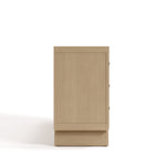 Santorini driftwood 6 drawer dresser side view