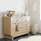 Santorini driftwood 6 drawer dresser in a nursery