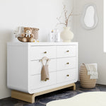 Storkcraft® Santorini™ 6 Drawer Dresser.