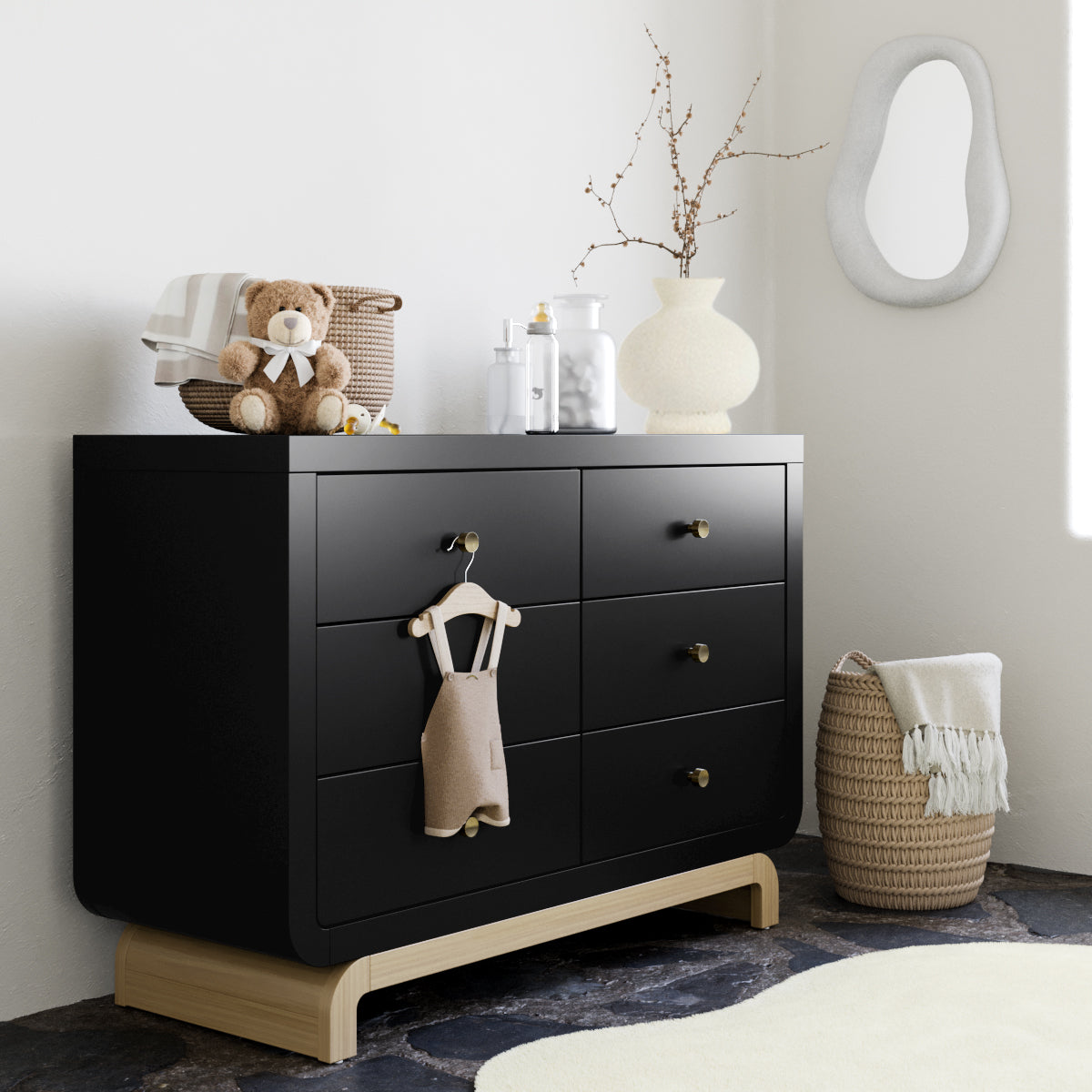 Storkcraft® Santorini™ 6 Drawer Dresser.