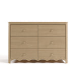Casablanca driftwood 6 drawer dresser front view