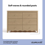 Casablanca driftwood 6 drawer dresser style callout