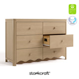 Casablanca driftwood 6 drawer dresser with GGG and PTPA logo on top right