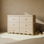Casablanca driftwood 6 drawer dresser in nursery