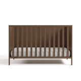 Theo hazelnut crib front view