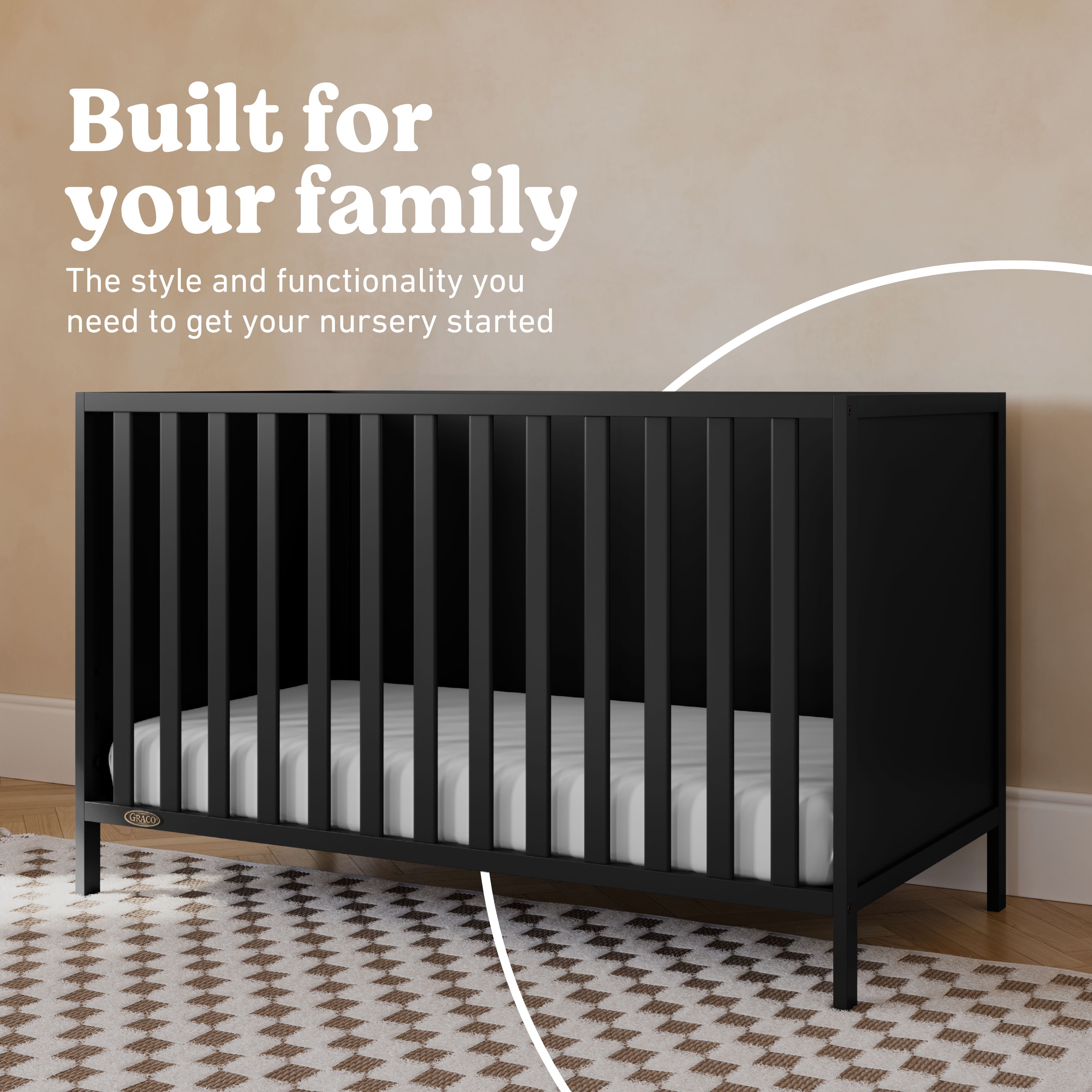 Theo black crib style callout