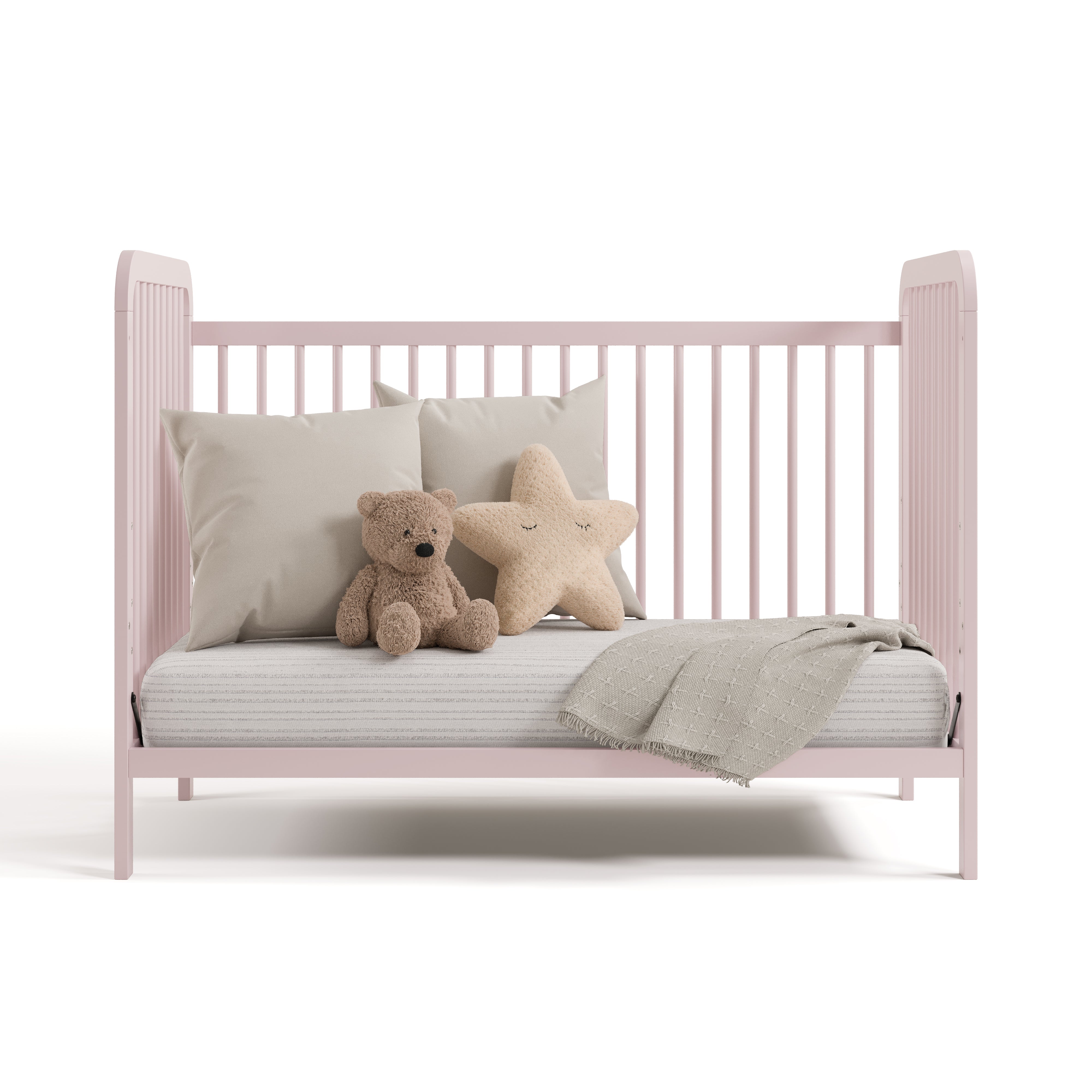 Pasadena blush crib daybed conversion