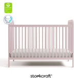 Pasadena blush crib with GGG and PTPA logo on top left